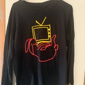 Harry Styles Love On Tour 2022 Bunny TV Puff Print Merch Concert T-Shirt medium